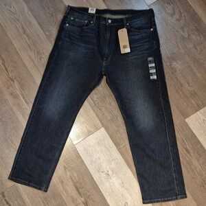 New Levi's Men's 40/30 505 Reg. Stretch Straight Leg Denim Blue Jeans Nwt